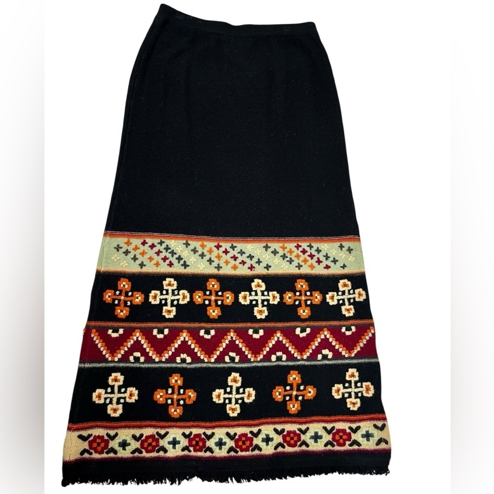 VTG Double D Ranch Women’s Western Authentic Wool Skirt (medium) (Yoakum Tx)